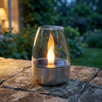 Solar Flickering Candle Light for Patio, Garden and Outdoor Decor