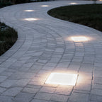 Outdoor Solar Ice Cube Lights, LED Step Lights for Garden Path & Patio