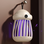 Portable Mosquito Zapper Lamp USB Rechargeable UV Light for Indoor Outdoor Use