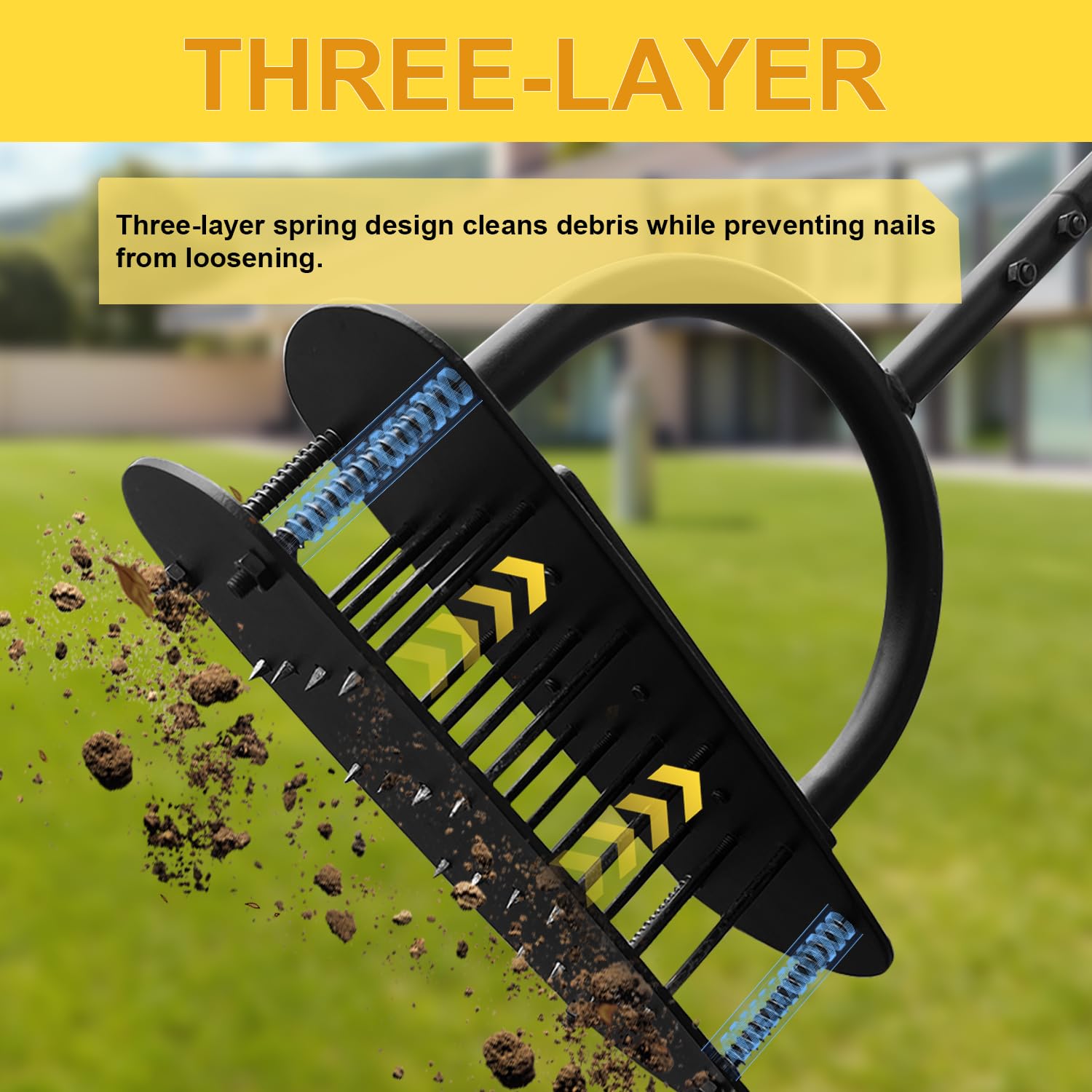 41 Inch Lawn Air Aerator Grass Aerator Lawn Tools