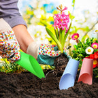 Bonsai Soil Scoop Set, Mini Plastic Potting Scoops for Succulents