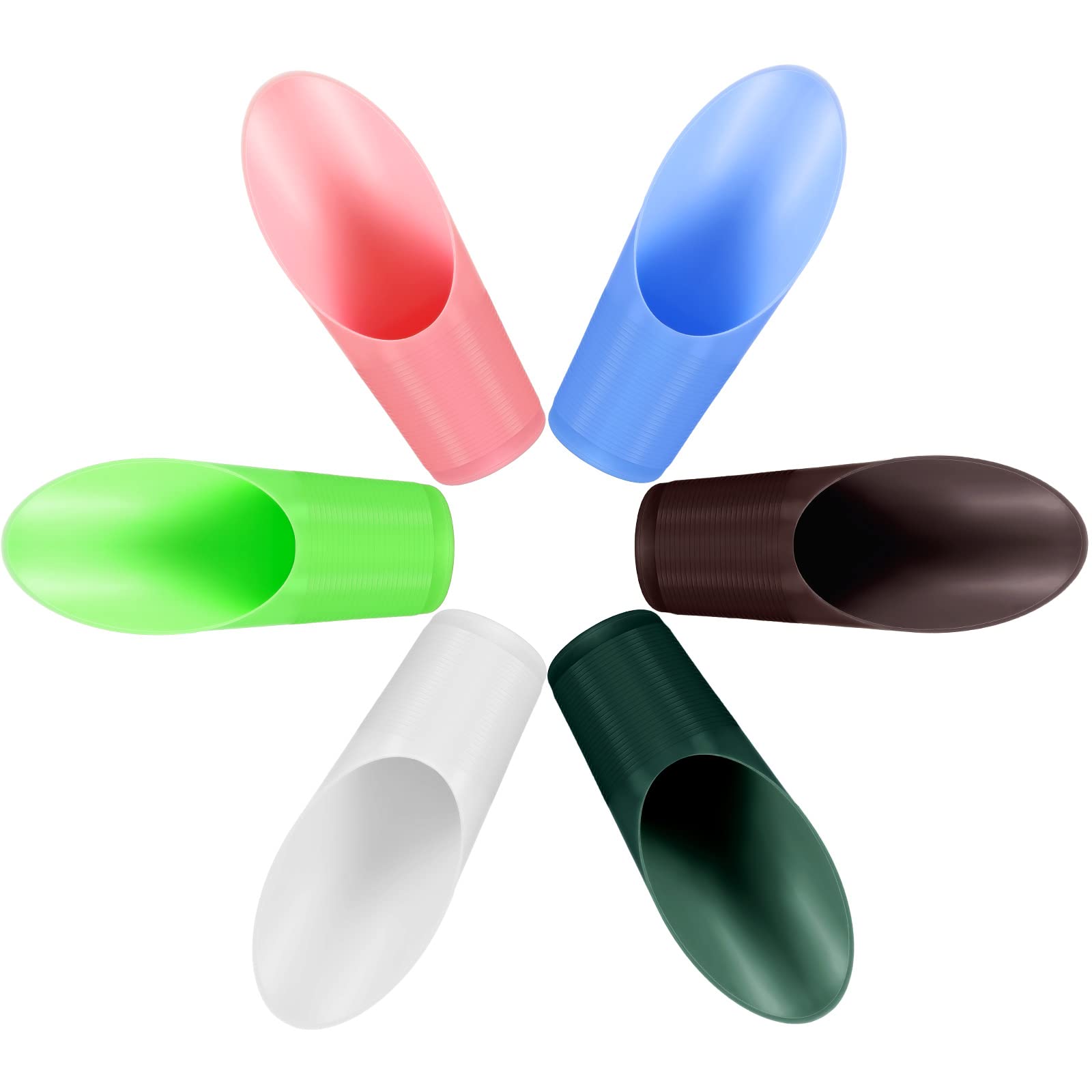 Bonsai Soil Scoop Set, Mini Plastic Potting Scoops for Succulents