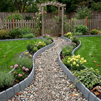 10-Pack Faux Stone Garden Edging Border for Landscaping