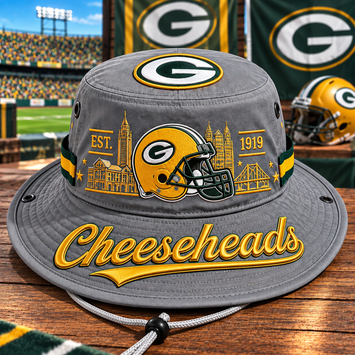 Cheeseheads Boonie Hat