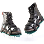 Lawn Aerator Shoes with Adjustable Straps for Grass Care