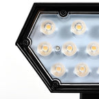 Flood Spike Light Adjustable Solar Spotlight with Cool White & Warm White Modes