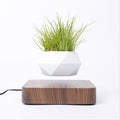 Magnetic Levitating Flower Pot Floating Rotating Planter for Home Office Decor