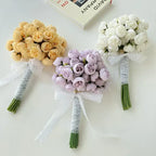 Lifelike Silk Peony Flower Bouquet for Home Decor & Weddings