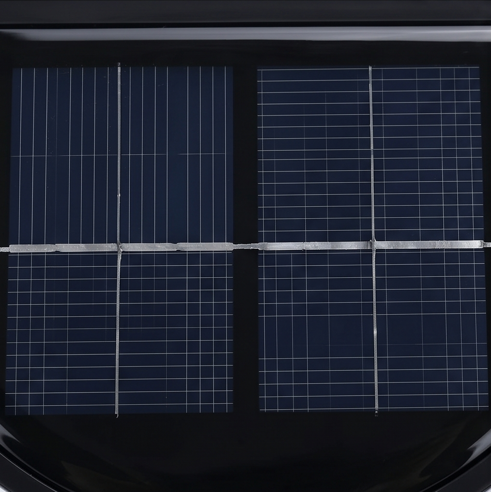 Decorative Solar Fence Lights with Warm Scallop Glow, 6 Pack