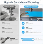 Better Grip， Less Frustration 4-in-1 Needle Threader