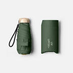 Mini Pocket Travel Umbrella - UV Blocking Lightweight Sun Compact