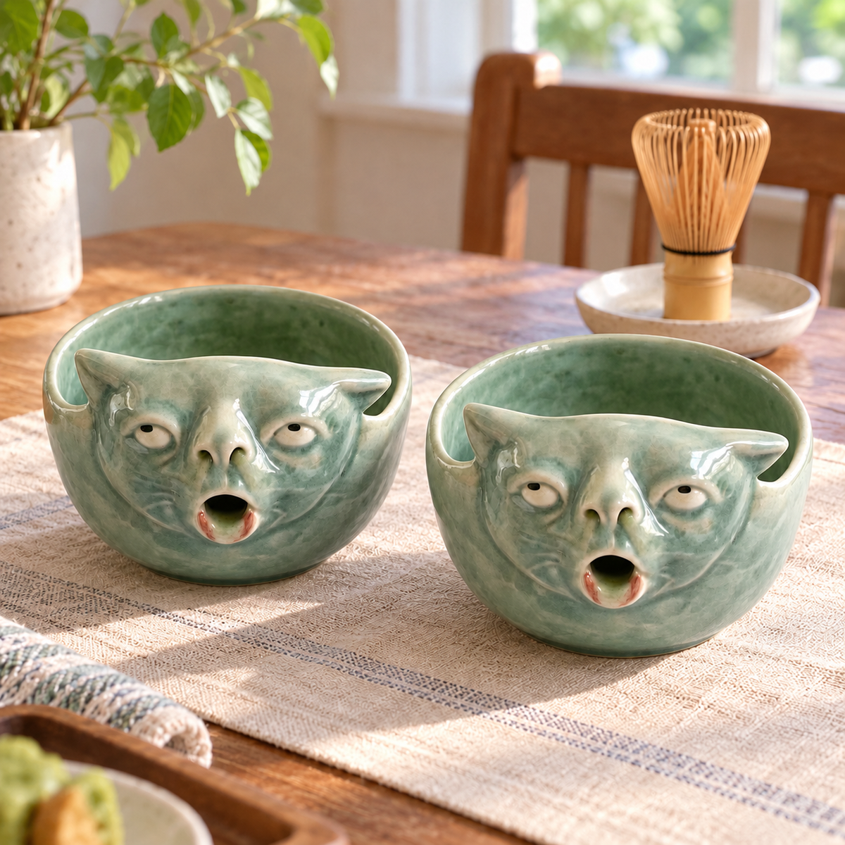 Runny Nose Matcha Pouring Bowl