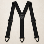 Men's Y-back belt loop suspenders with adjustable hook straps