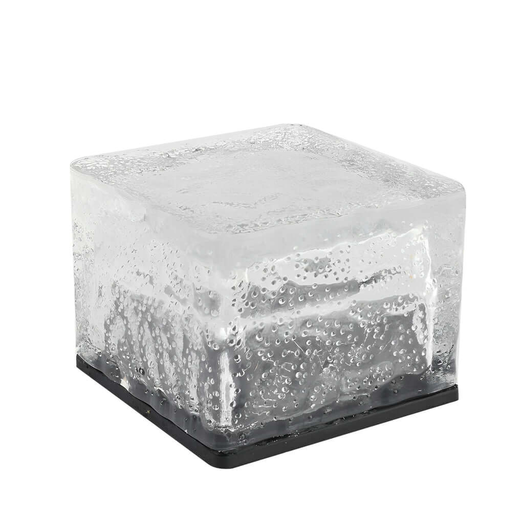 Outdoor Solar Ice Cube Lights, LED Step Lights for Garden Path & Patio