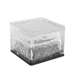 Outdoor Solar Ice Cube Lights, LED Step Lights for Garden Path & Patio
