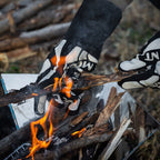 Heat Resistant BBQ Gloves with Long Cuff, Non-Slip Grilling Gloves