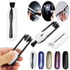 Portable Eyeglass Lens Cleaner with Dry Carbon Pads