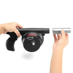 Hand Crank BBQ Blower for Charcoal Grill, Portable Fire Starter Tool