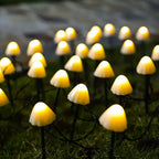 Solar Mushroom Garden Lights, LED Outdoor Solar Pathway Decor