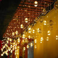 Solar Pendant String Lights, LED Outdoor Garden Patio Decorative Lights
