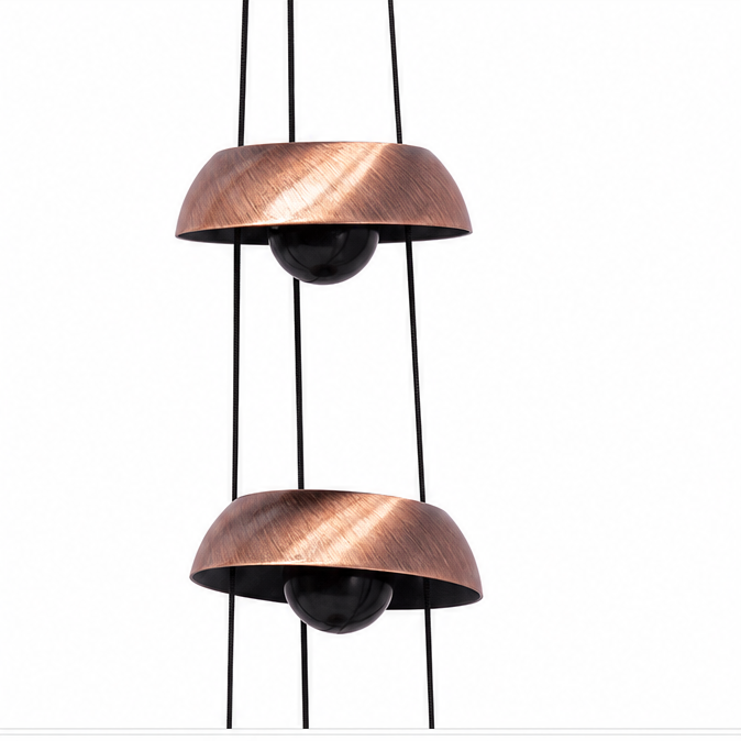 Five Bell Brass Wind Chime for Outdoor Porch and Garden Decor