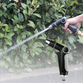 High-pressure spray gun with adjustable nozzle