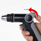 High-pressure spray gun with adjustable nozzle