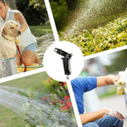 High-pressure spray gun with adjustable nozzle