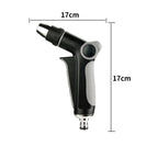 High-pressure spray gun with adjustable nozzle