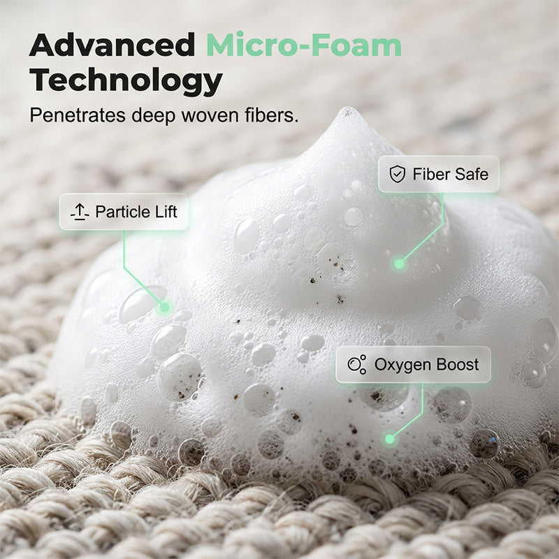 2-Pack Carpet & Clothing Foam Stain Remover – Spot Cleaner