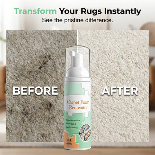 2-Pack Carpet & Clothing Foam Stain Remover – Spot Cleaner