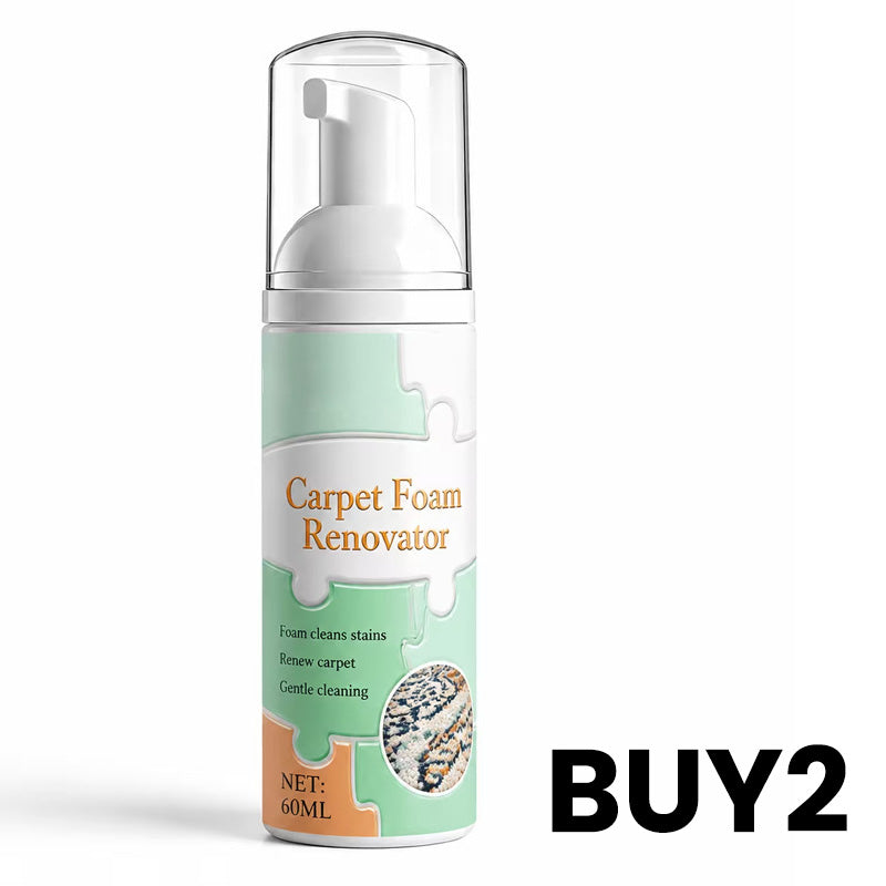 2-Pack Carpet & Clothing Foam Stain Remover – Spot Cleaner