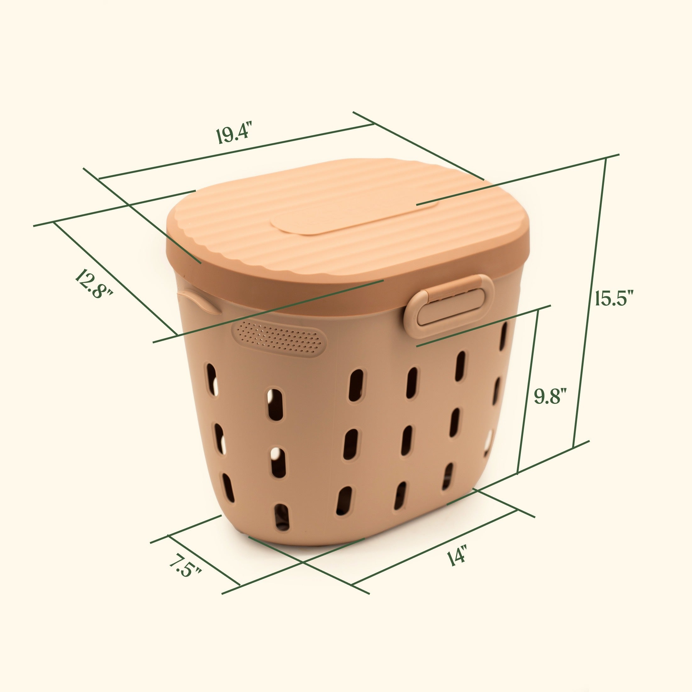 In-Ground Worm Composter Bin for Garden Beds