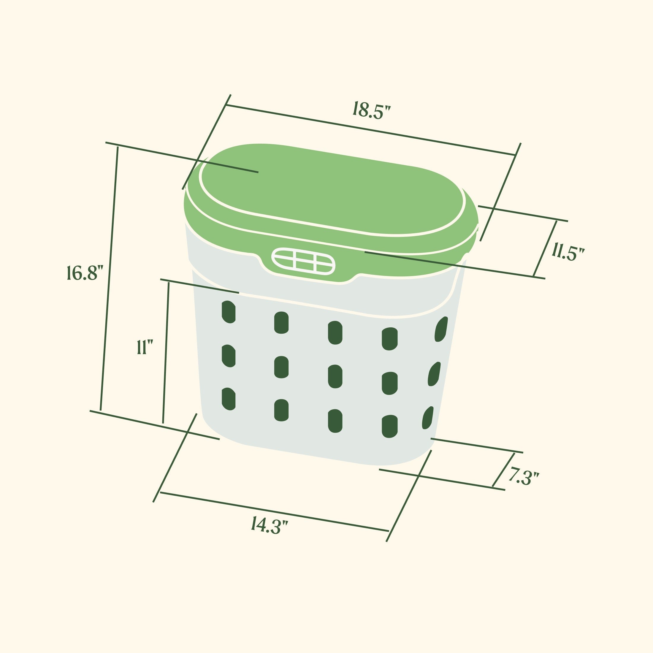 In-Ground Worm Composter Bin for Garden Beds